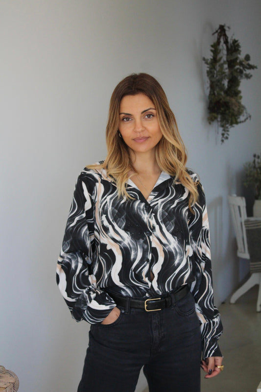 Camisa estampada